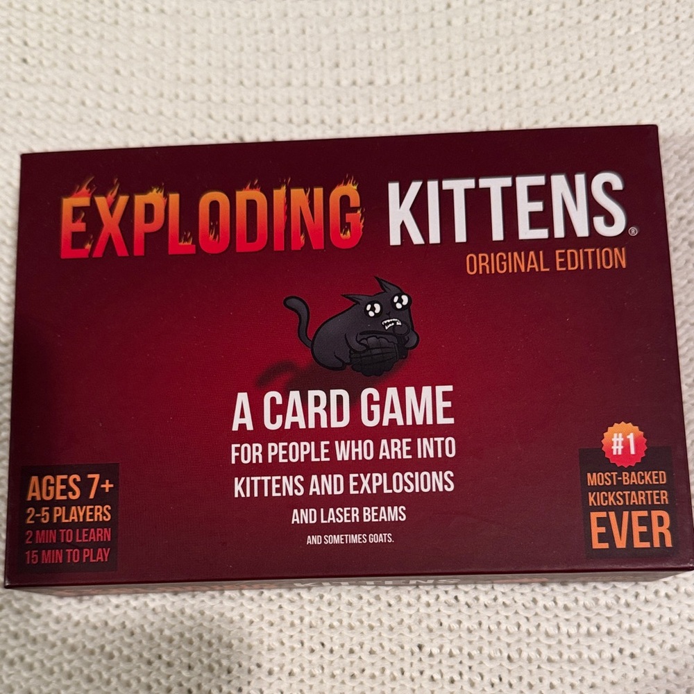 Exploding Kittens Card Game - Picture 2 of 3